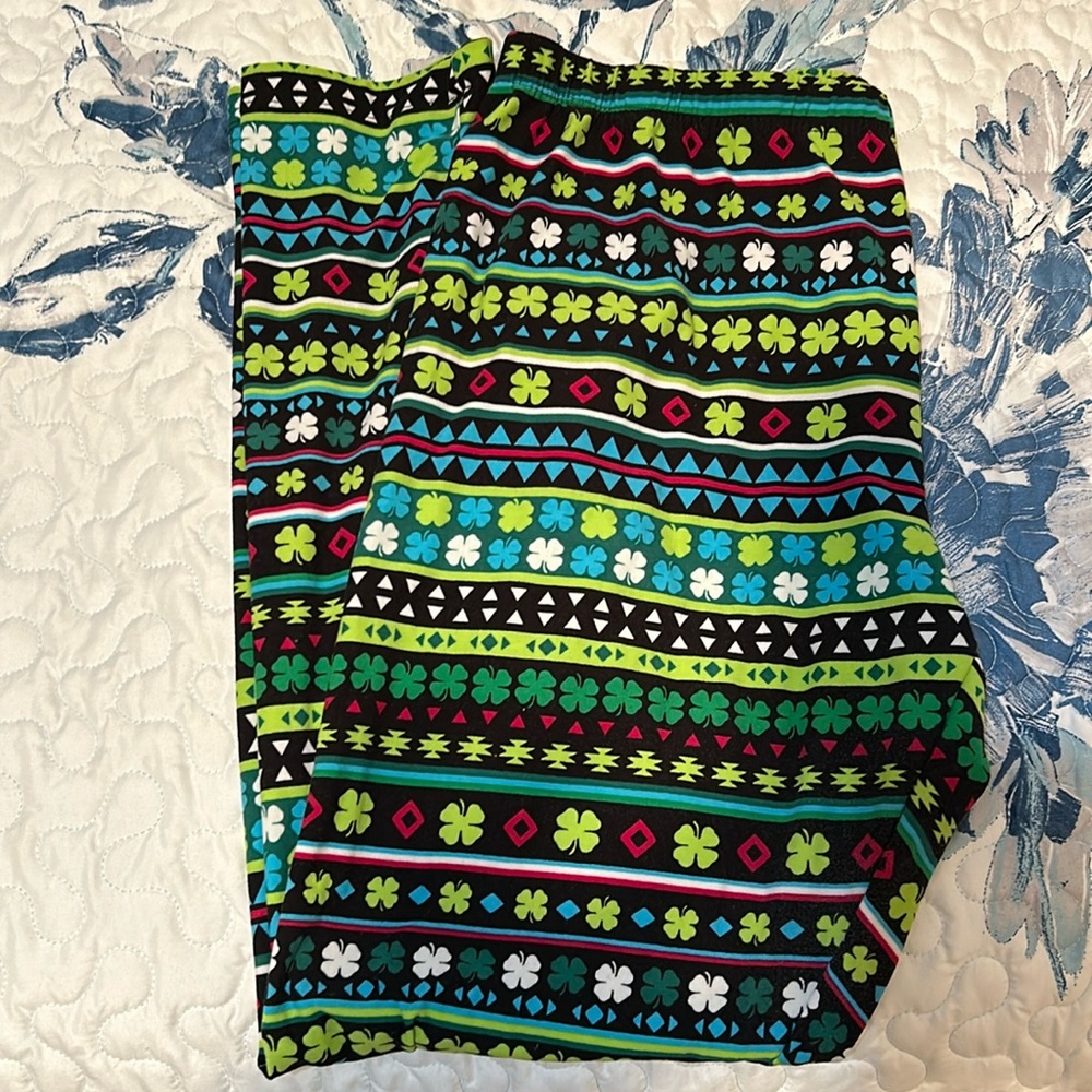 At Pattys day leggings